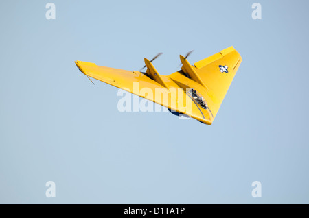 Northrop N9Mo aile volante, le dernier survivant de ce WW II prototype, basé à l'musée Planes of Fame, Chino, Californie, USA Banque D'Images