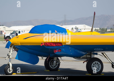 Northrop N9Mo aile volante, le dernier survivant de ce WW II prototype, basé à l'musée Planes of Fame, Chino, Californie, USA Banque D'Images