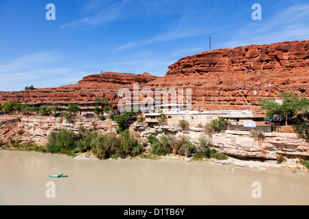 San Juan Inn, Mexican Hat, Utah, USA Banque D'Images