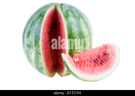 Watermelon isolated Banque D'Images