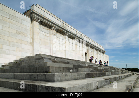 Nuremberg, Allemagne, sur la scène principale du domaine Reichsparteitagsgelaende Zeppelin Banque D'Images