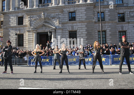 Groupe de fille Monroe Katy Heffernan, Katie Smith et Kelly Jones Schembri Banque D'Images