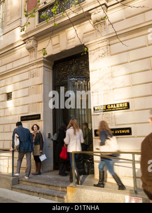 La Neue Galerie New York, 1048 Fifth Avenue, NYC Banque D'Images