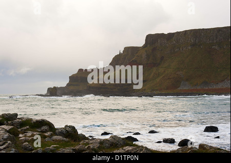 La belle près de Giant's Causeway Bushmills sur le Comté d'Antrim Coast Irlande du Nord Royaume-Uni UK Banque D'Images