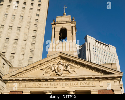 Église catholique romaine Saint Andrews, NYC Banque D'Images