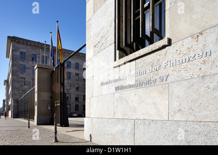 Berlin, Allemagne, le Ministère fédéral des Finances Banque D'Images