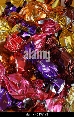 Sélection de chocolats sweeets moments Thorntons Banque D'Images