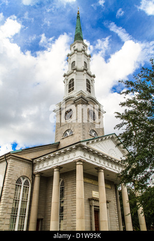 Eglise presbytérienne indépendante, Savannah, Georgia, USA Banque D'Images