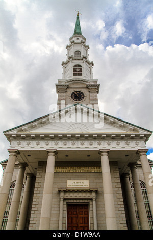 Eglise presbytérienne indépendante, Savannah, Georgia, USA Banque D'Images