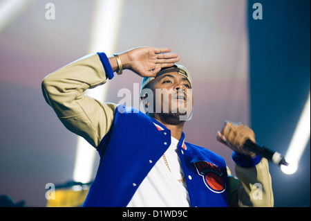 Les Nas à Chicago le 14 novembre 2012. MAX HERMAN/Alamy Banque D'Images