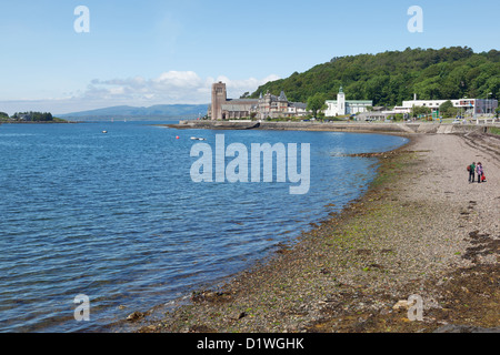 Au bord de l'Oban Argyll en Ecosse Banque D'Images