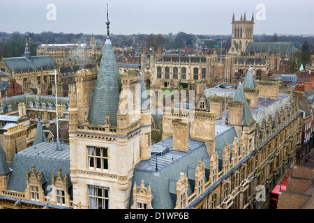 Gonville et Caius College de Cambridge University Banque D'Images