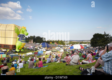 Bristol International Balloon Fiesta Banque D'Images