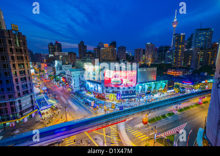 Bukit Bintang, Kuala Lumpur, Malaisie Banque D'Images