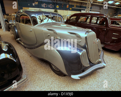 Musée Automobile Reims Champagne 1936 Panhard et Levassor Dynamic 130, X76 Banque D'Images