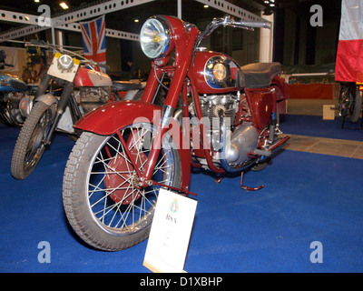 Liege Vintage show 2010 BSA A7 500cc (1960) Banque D'Images