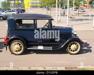 Classic Car Meeting Haarlem une Ford Banque D'Images