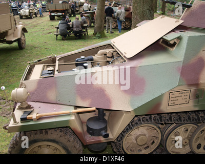 Hanomag SdKfz 251/7 (allemand) demi-piste Banque D'Images