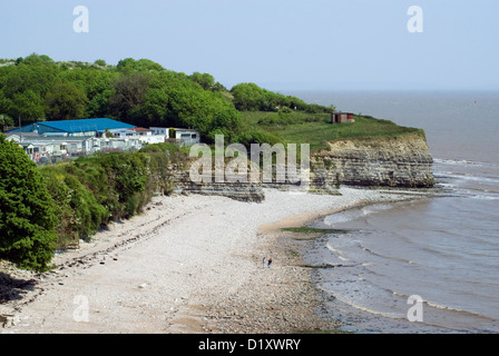 St Marys well bay Vale of Glamorgan South Wales UK Banque D'Images