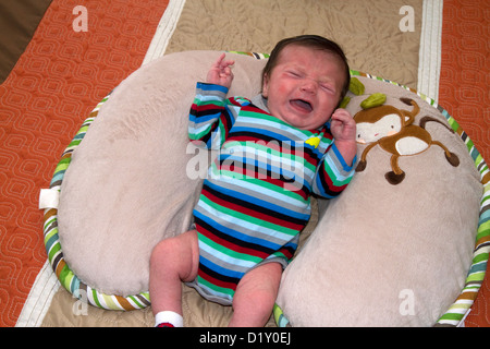 Garçon enfant pleurer à Boise, Idaho, USA. M. Banque D'Images