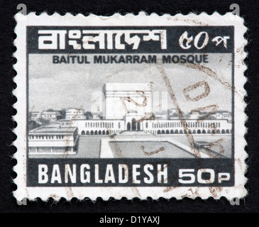 Timbre-poste au Bangladesh Banque D'Images