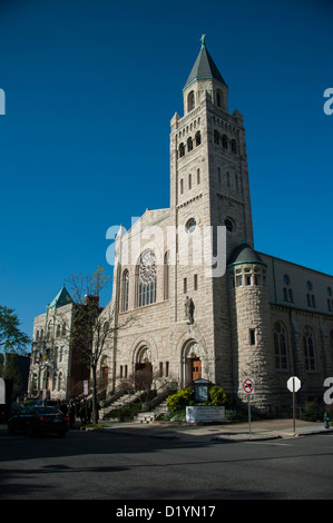 St Pierre de l'Église catholique sur la colline du Capitole à Washington DC USA Banque D'Images