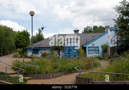 Centre d'écologie d'Islington, Gillespie Park Nature Reserve, London, England UK Banque D'Images