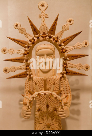 Notre Dame de lumière - Gloria Lopez Cordova, 1997 Banque D'Images