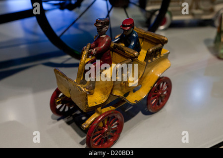 Die Antique Toy chariot chariot en fonte - USA Banque D'Images