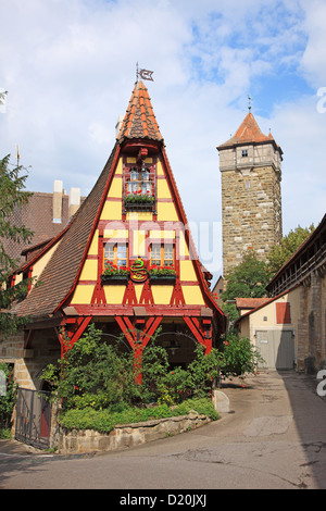 Allemagne, Bavière, Rothenburg ob der Tauber Banque D'Images