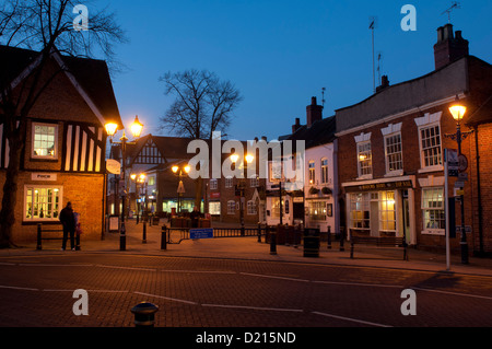 High Street, Solihull, West Midlands, England, UK Banque D'Images