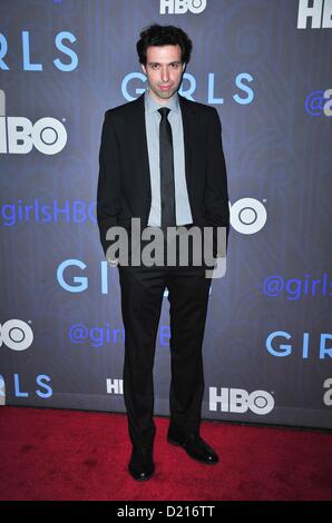 New York, USA. 9 janvier 2013. Alex Karpovsky aux arrivées de HBO's Girls Saison 2 Premiere, NYU Skirball Center, New York, NY Le 9 janvier 2013. Photo par : Gregorio T. Binuya/Everett Collection Banque D'Images