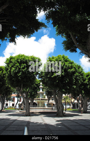 Adelantado Square à San Cristóbal de La Laguna, Tenerife. Canaries, Espagne Banque D'Images