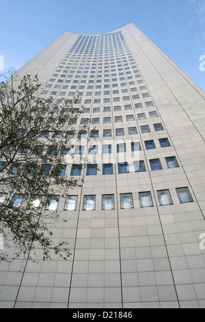 Leipzig, Allemagne, le Uniriese Augustusplatz Banque D'Images