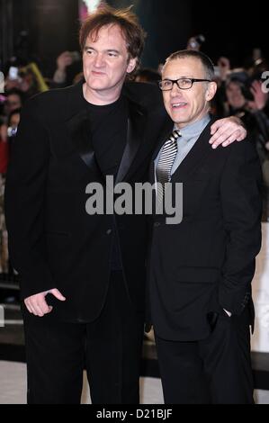 L'écrivain et réalisateur Quentin Tarantino assiste à la première UK de Django Unchained le 01/10/2013 à l'Empire Leicester Square, Londres. Les personnes sur la photo : Quentin Tarantino. Photo par Julie Edwards/Alamy Live News Banque D'Images