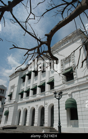 Ciudad de Panama (Panama) : l'Istituto Nacional de Cultura, à la Plaza de España, Casco Viejo Banque D'Images