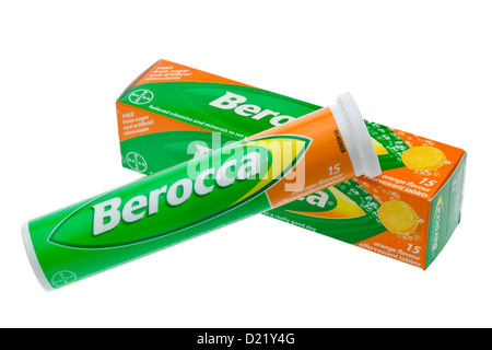 Tube de Berocca. Banque D'Images