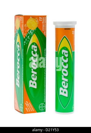 Tube de Berocca. Banque D'Images