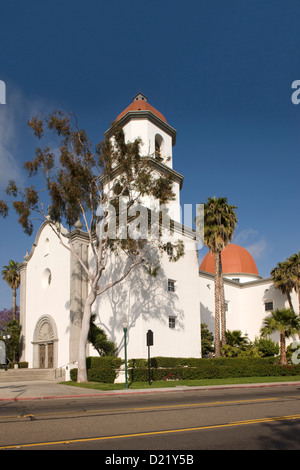 MISSION BASILICA SAN JUAN CAPISTRANO ORANGE COUNTY CALIFORNIA USA Banque D'Images