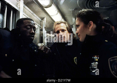 Argent Argent Train Train Wesley Snipes, Woody Harrelson, Jennifer Lopez Charlie (Woody Harrelson,m) und sich nicht teilen John Banque D'Images