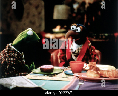 Muppets Aus dem tous les Muppets dans l'espace Kermit, Gonzo *** *** Local Caption 1999 Columbia TriStar Banque D'Images