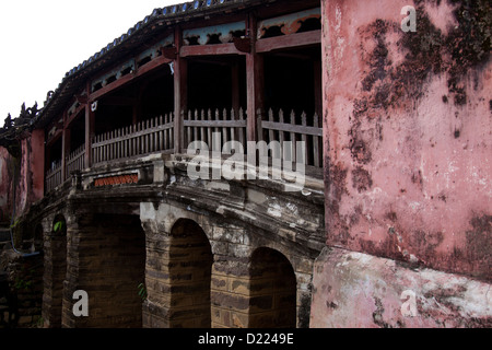 Le pont couvert japonais de Hoi An, Vietnam Banque D'Images