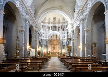 Sassari - Sardaigne : Santa Maria di Betlem int. Banque D'Images