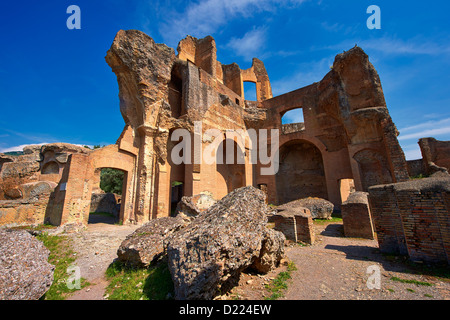 La Villa d'Hadrien ( Villa Adriana Tivoli ), l'Italie. Site du patrimoine mondial de l'UNESCO Banque D'Images