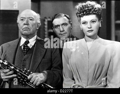 Der Engel Mit Der Trompete avertisseur retentit à minuit, le gars Kibbee, Jack Benny, Alexis Smith *** *** Légende Locale 1945 -- Banque D'Images