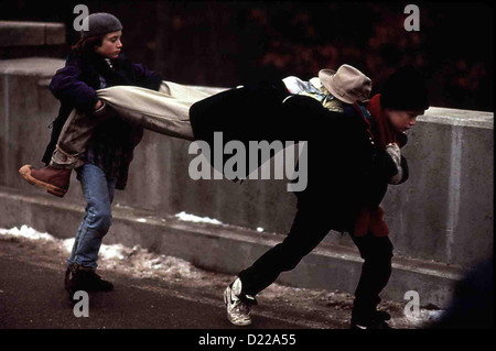 Das zweite Gesicht bon fils, Elijah Wood, Macaulay Culkin Elijah Wood Mark (SLA) mit Henry (Macaulay Culkin) auf Streifzuege Banque D'Images