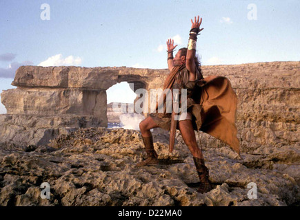 Die Abenteuer Des Odysseus - Schlacht Der Titanen, Odyssey (partie 1) Armand Assante, Stolz prahlt Ulysse (Armand Assante), Banque D'Images