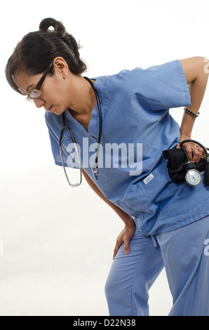 Asian infirmière médecin professionnel de la santé Banque D'Images