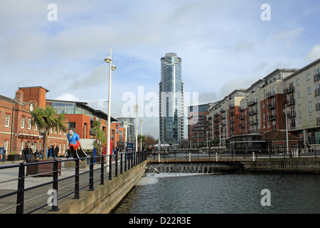 Gunwharf Quays Portsmouth Hampshire England UK Banque D'Images