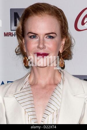 Nicole Kidman lors d'une apparition publique pour l'or répond aux Golden Celebration de Hollywood et l'industrie du sport, nouveau fleuron de l'Équinoxe, Los Angeles, CA, 12 janvier 2013. Photo par : Emiley Schweich/Everett Collection/Alamy Live News Banque D'Images